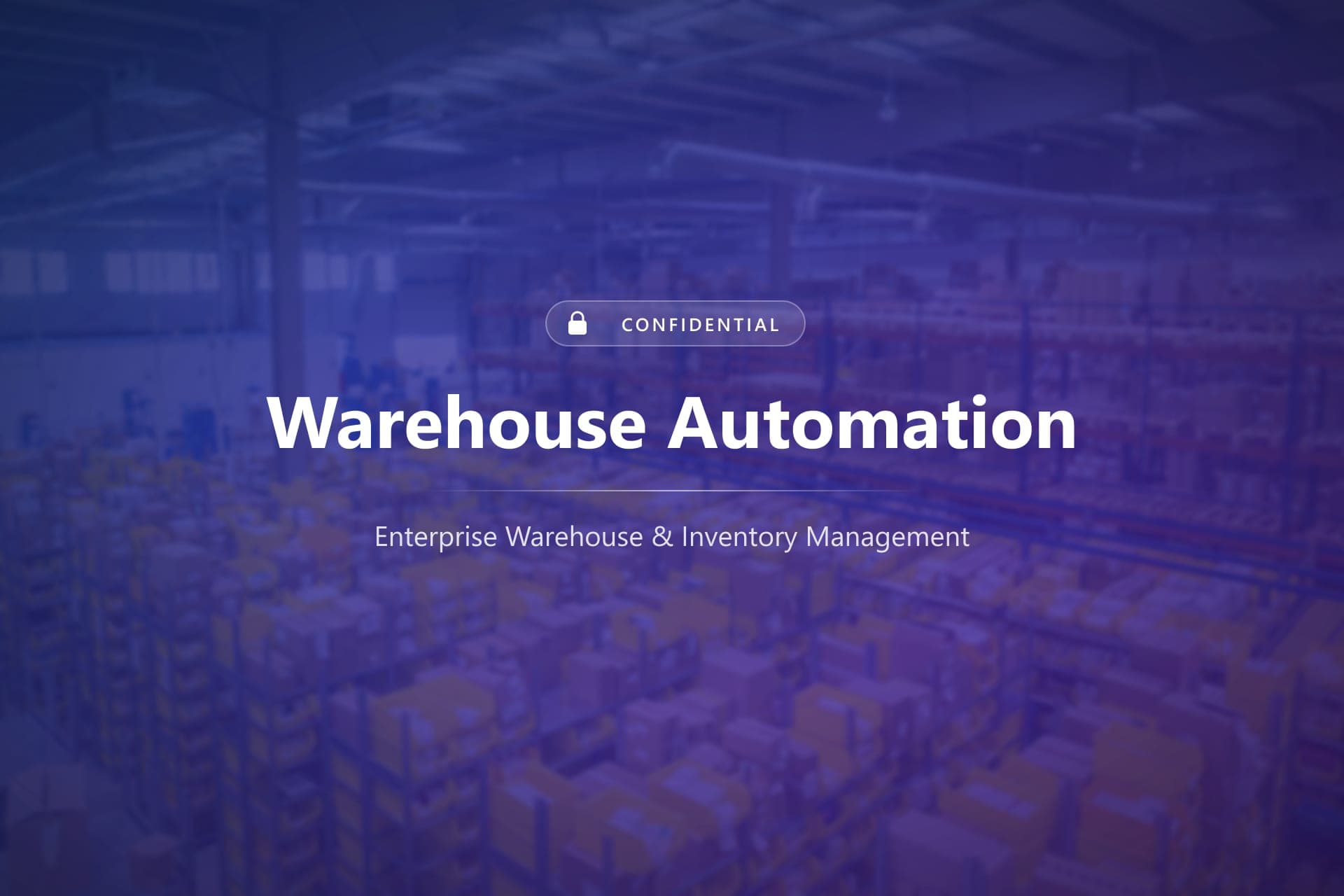 Warehouse Automation